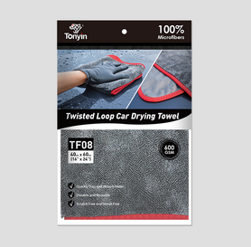 Tonyin Twisted loop car drying towel (40x60cm 600gsm)